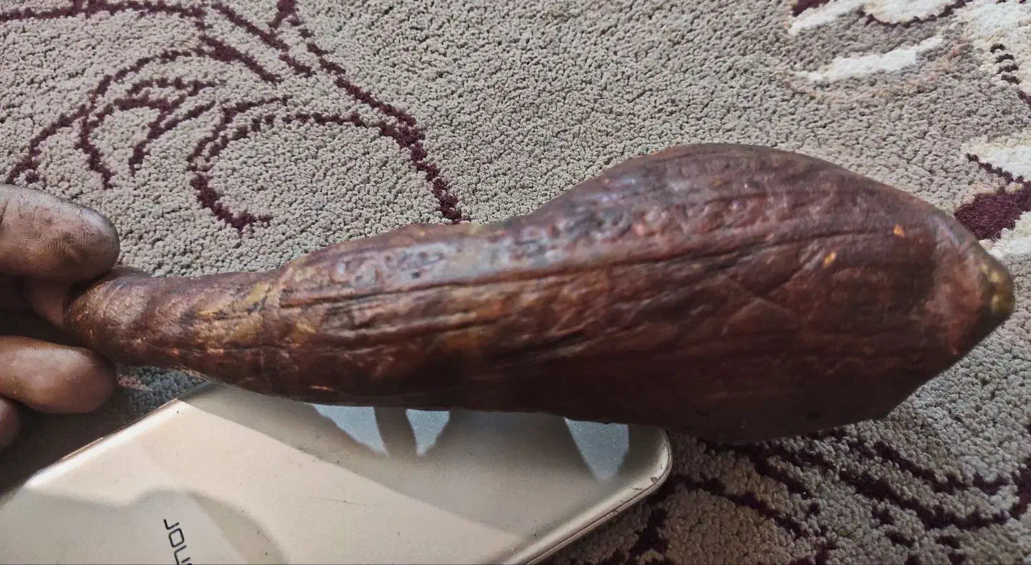 جا باروتی چرم آهو|کلکسیون اشیاء عتیقه|ایذه, |دیوار