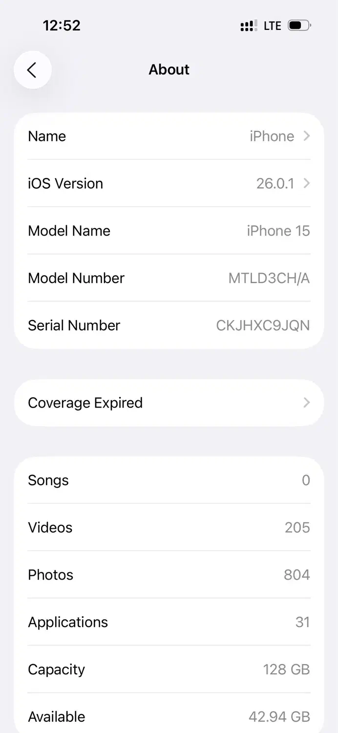 ایفون ۱۵ نرمال ۱۲۸ ریجستر شده|موبایل|تهران, خرمشهر|دیوار