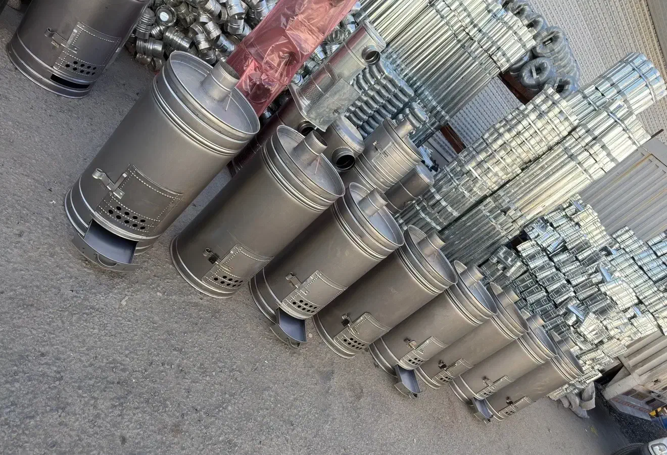 بخاری هیزمی چوبسوز ارتفاع۸۰سانت کشوخور و ساده|بخاری، هیتر، شومینه|تهران, شادآباد|دیوار