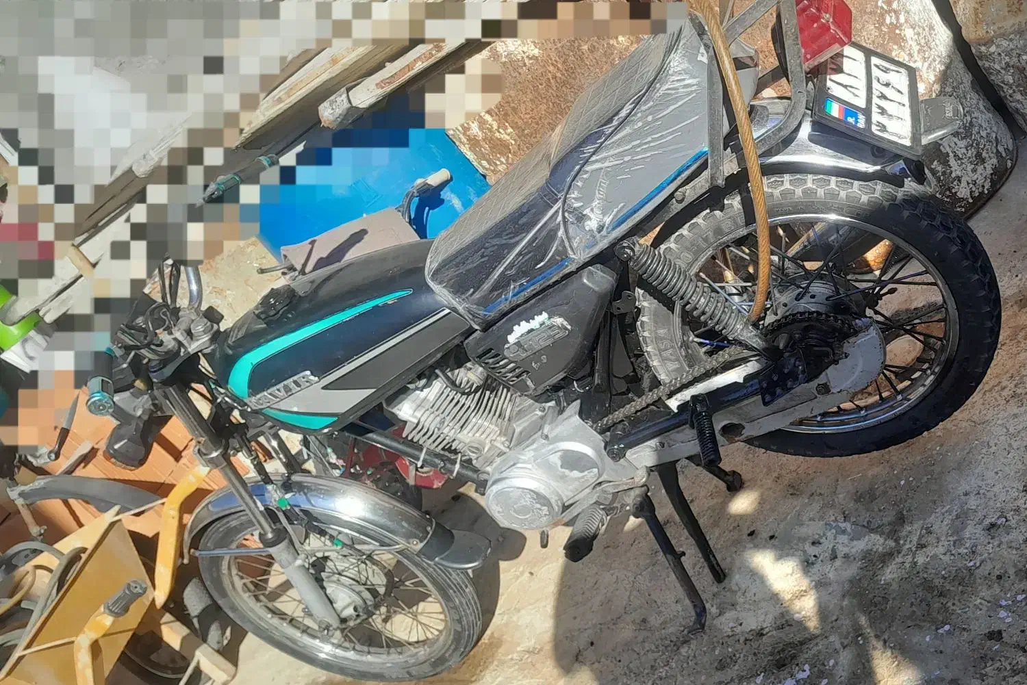 موتور ۱۲۵ مدل ۹۰ کویر|موتورسیکلت|فاضل آباد, |دیوار