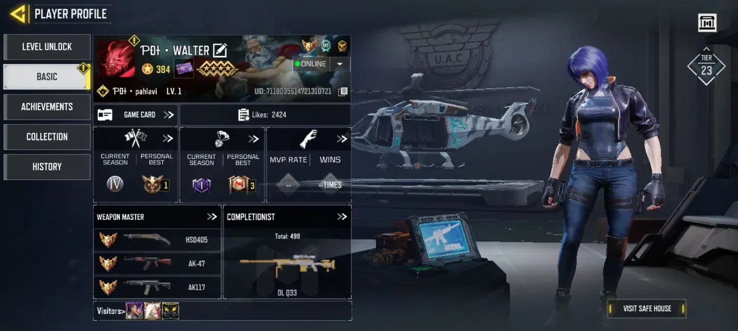 اکانت کالاف|کنسول، بازی ویدئویی و آنلاین|اندیشه, اندیشه فاز ۴|دیوار