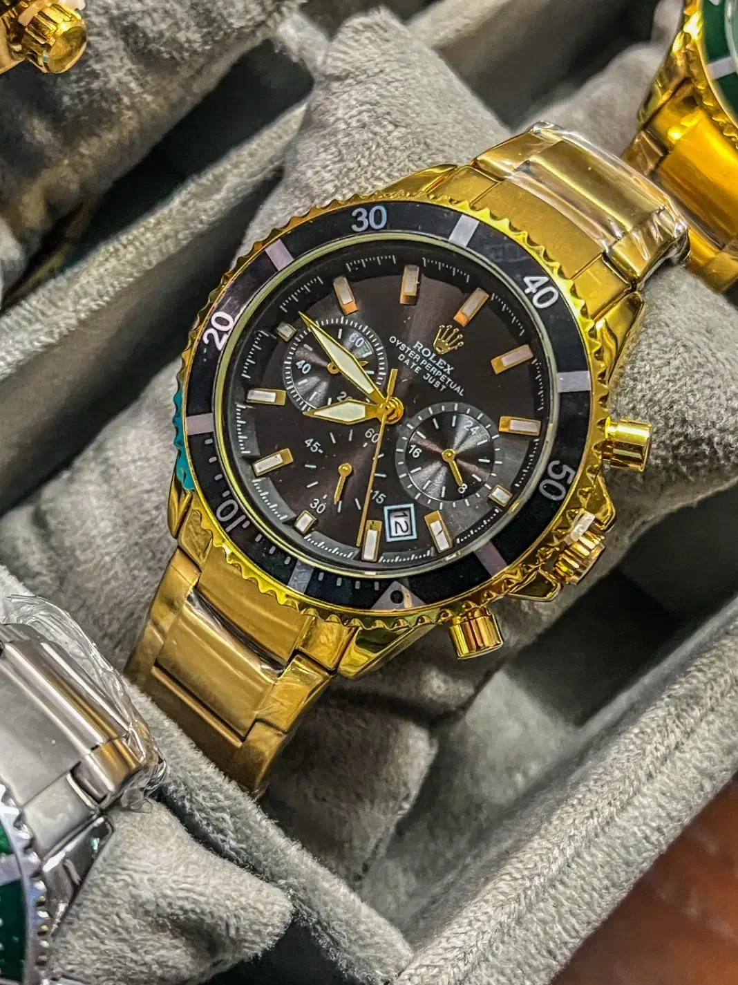 ساعت رولکس سه موتوره فول تایم/ رنگ ثابت/مدل دیتونا|ساعت|مشهد, گاز|دیوار