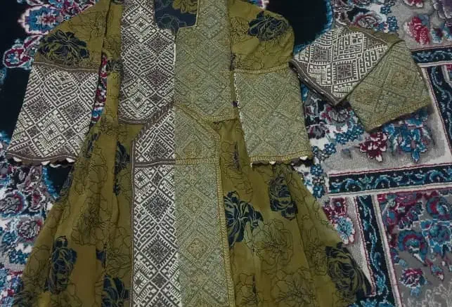 لباس بلوچی بازی استین چرخ و دست دوخت سفارشی|لباس|زاهدان, |دیوار