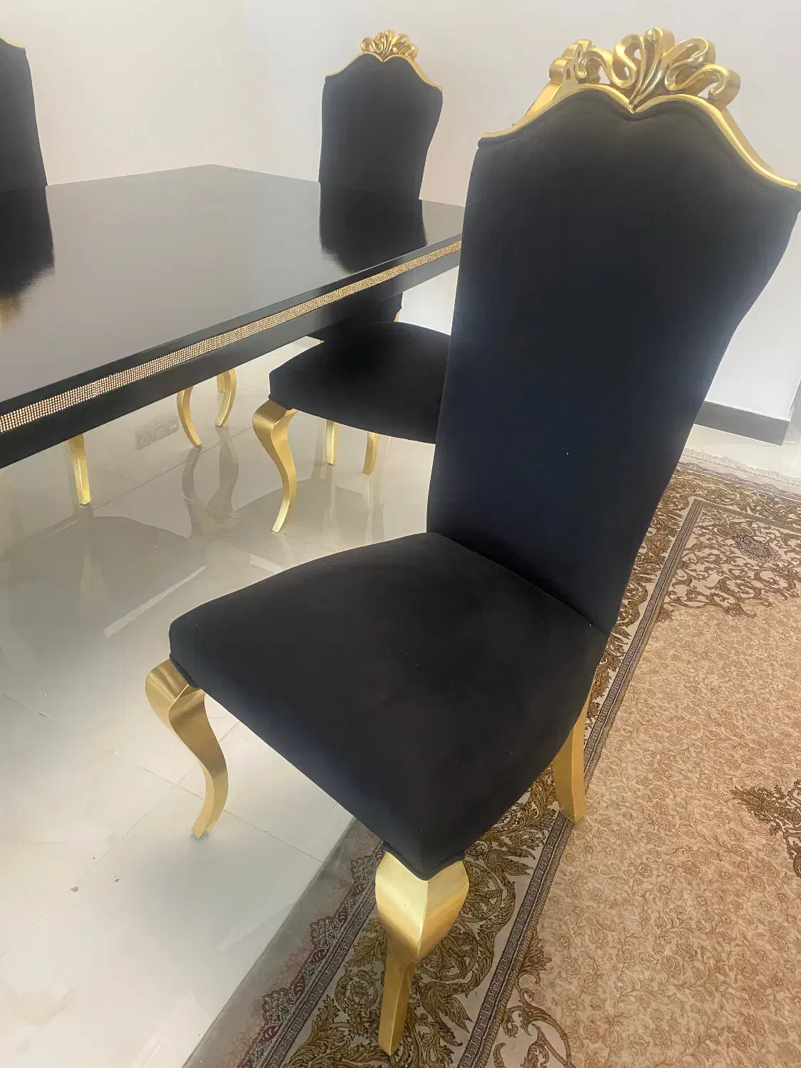 ناهار خوری ورق طلا|میز و صندلی غذاخوری|تهران, امانیه|دیوار