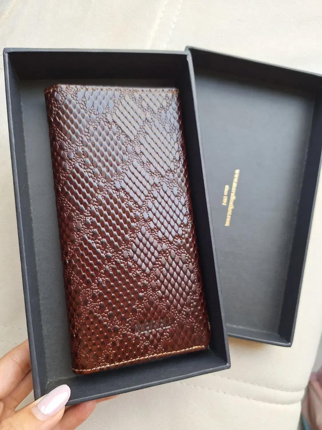 کیف پول چرم برند مارال کاملا نو|کیف، کفش، کمربند|همدان, |دیوار