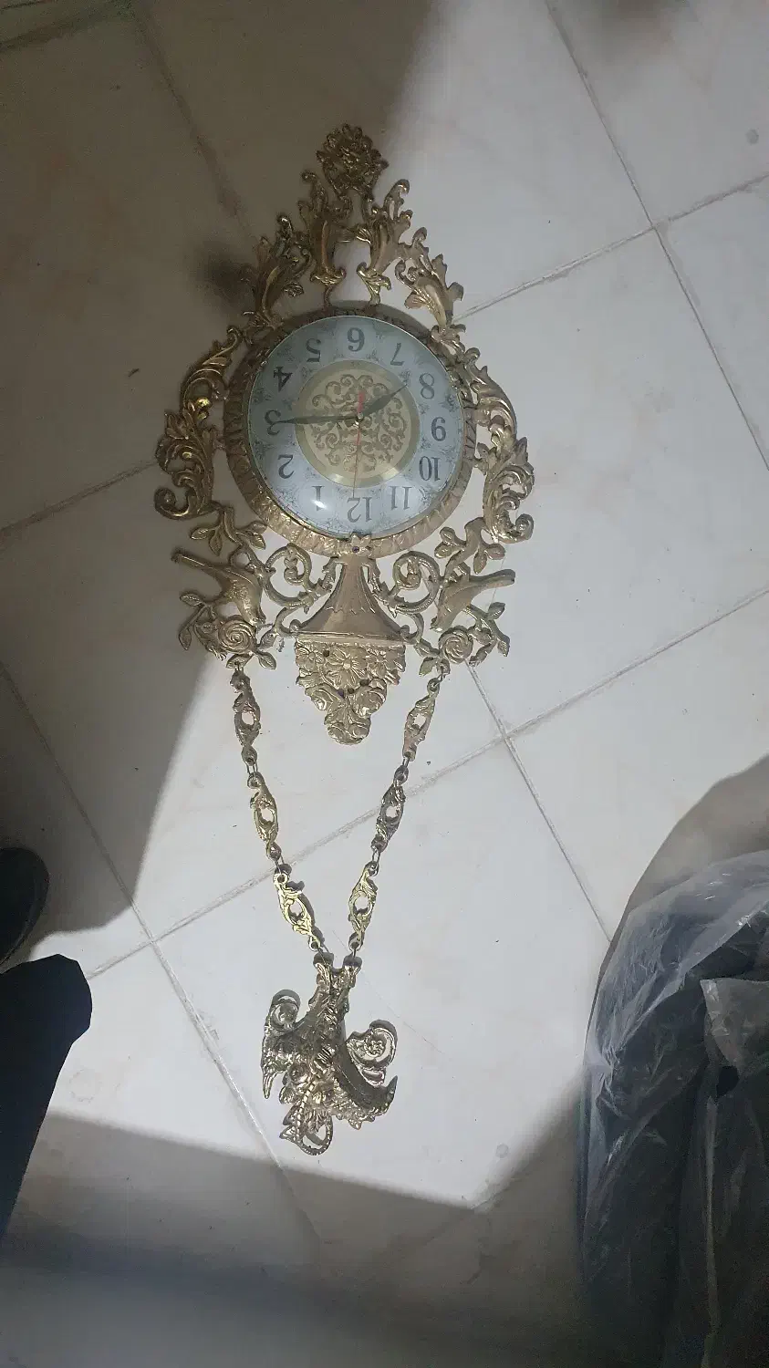 ساعت دیواری برنجی|ساعت دیواری و تزئینی|تهران, ایوانک|دیوار