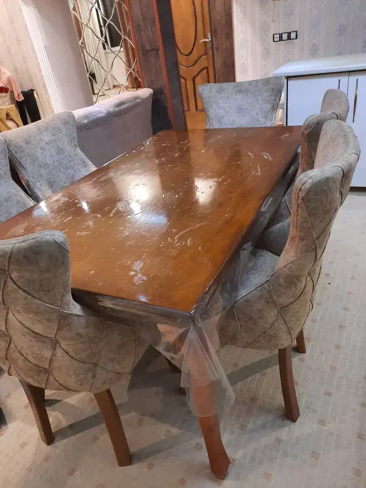 میزنهارخوری۶نفره درحد نو|میز و صندلی غذاخوری|بندر انزلی, شالیور|دیوار