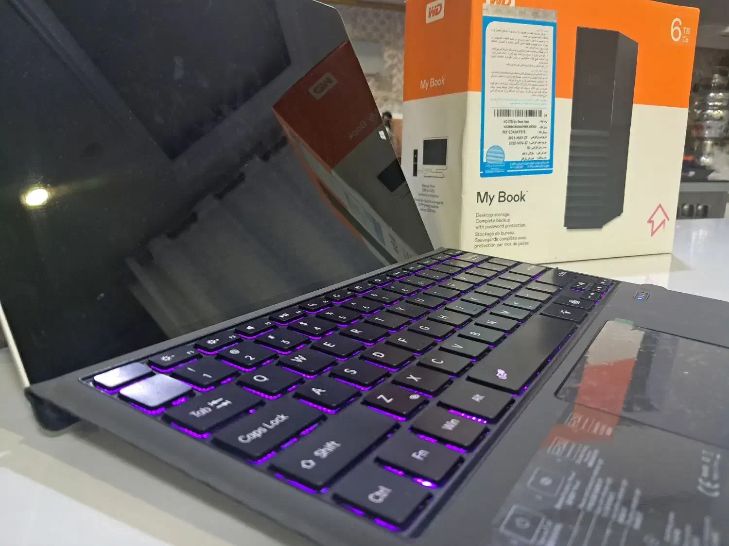 سرفیس pro 4K با هارد 6 ترا مای بوک آکبند|رایانه همراه|تهران, شهرک دریا|دیوار