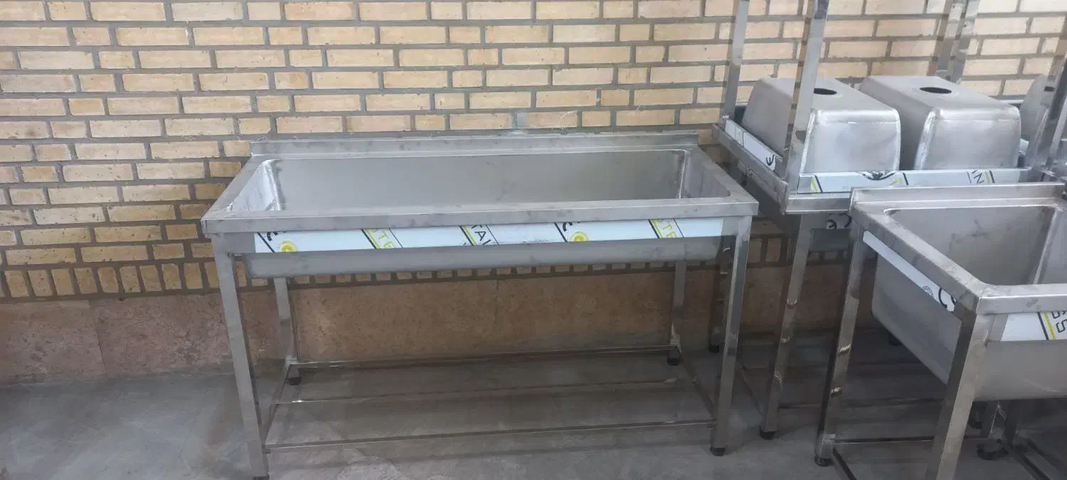 میزکار سینک و وان صنعتی کابینت آپچکان هود اجاق|کافی‌شاپ و رستوران|شاهدشهر, |دیوار