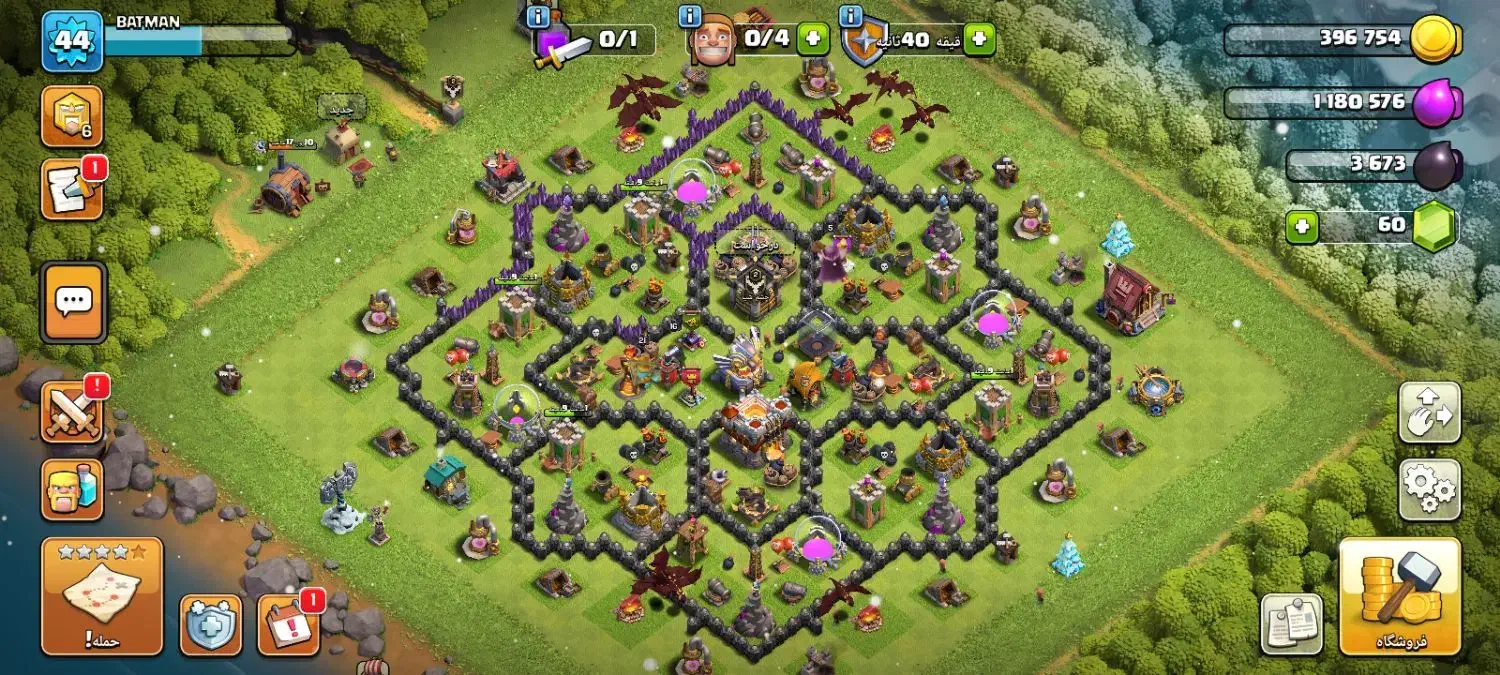 سلام اکانت کلش اف النز تان ۱۲ هست|کنسول، بازی ویدئویی و آنلاین|شیراز, سلطان آباد|دیوار