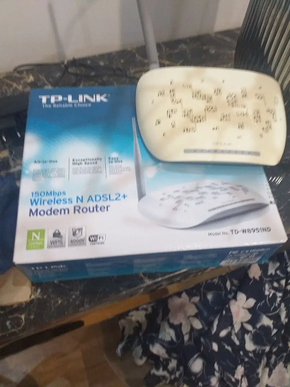 مودم بی سیم tp lunk|مودم و تجهیزات شبکه|سمنان, |دیوار