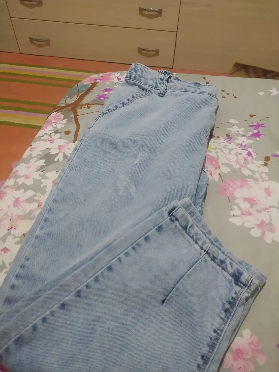 شلوار لی زنانه نو  مام  قد90قیمت فقط 300|لباس|سبزوار, جوادیه شرقی|دیوار