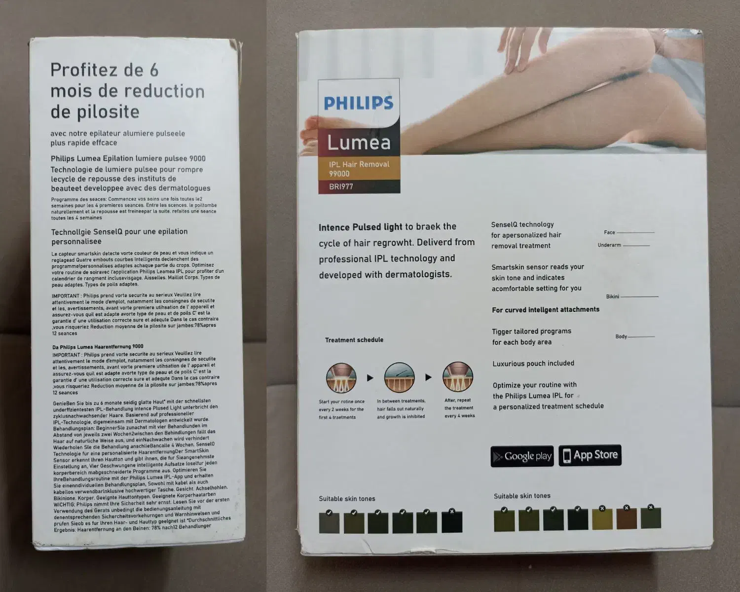 لیزر خانگی فیلیپس اصل هلند|آرایشی، بهداشتی، درمانی|مبارکه, |دیوار