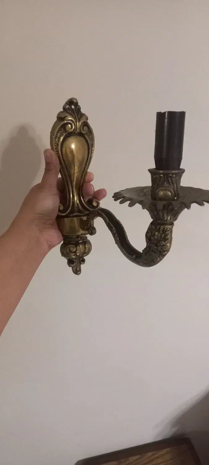 دیوارکوب برنز برنج|لوستر و چراغ آویز|تهران, فاطمی|دیوار