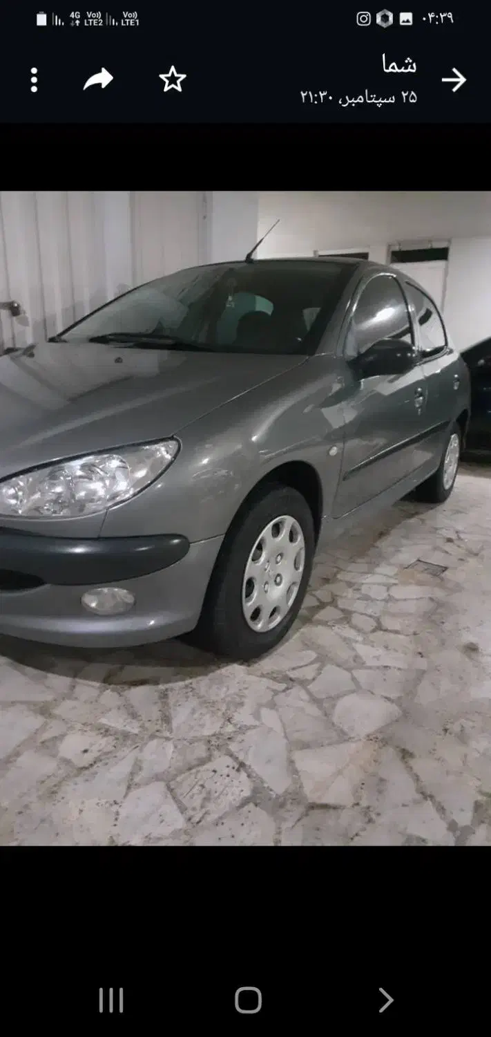 ۲۰۶تیپ۲مدل۱۳۸۴|خودرو سواری و وانت|رشت, دیلمان|دیوار