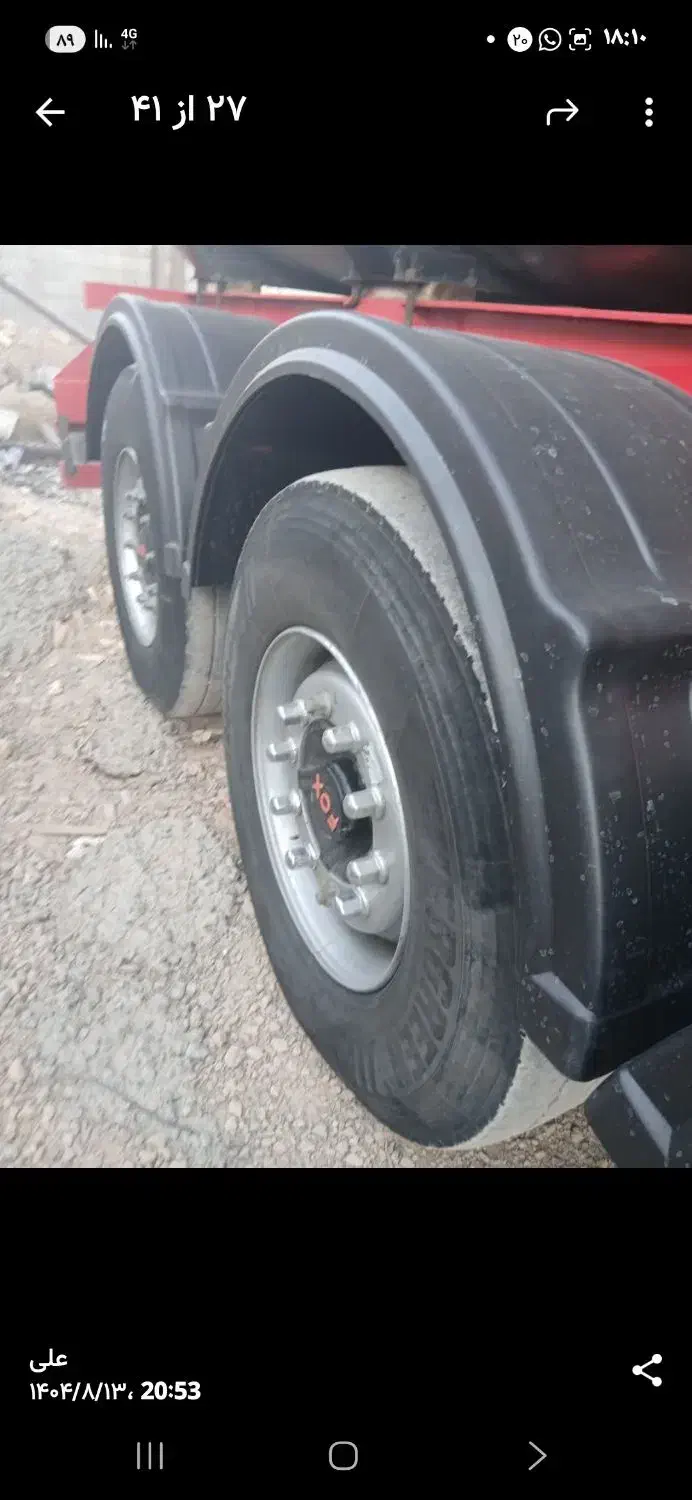 تانکر قیر ۳محور دوجداره پا به صفر|قطعات یدکی و لوازم جانبی|رباط‌کریم, رباط‌کریم|دیوار