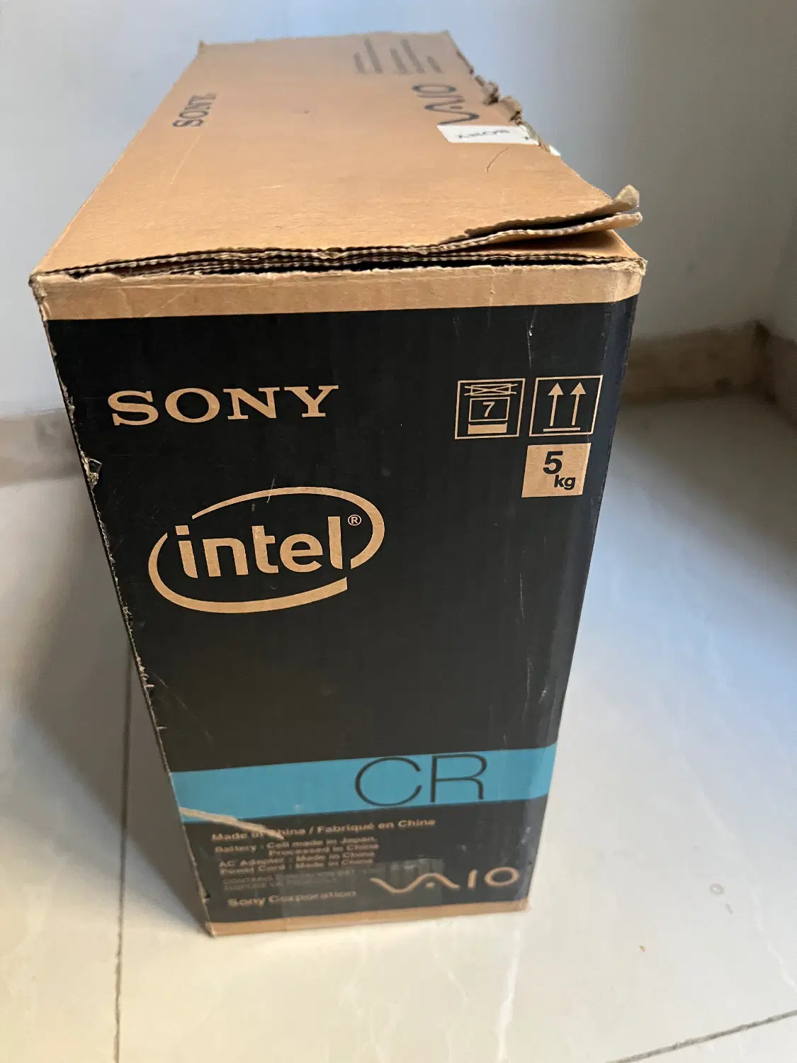 کارتن نوت بوک سونی sony|صوتی و تصویری|تهران, امیرآباد|دیوار