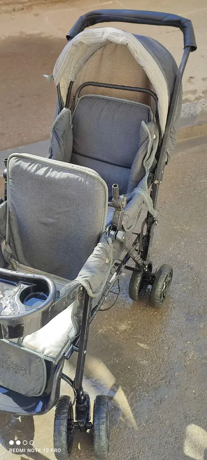 کالسکه دوقلو|کالسکه و لوازم جانبی|مشهد, منزل آباد|دیوار