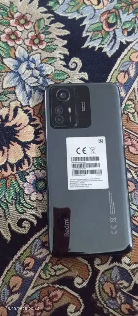 گوشی شیائومی نوت12اس رم8حافظه256تروتمیز|موبایل|کهنوج, |دیوار