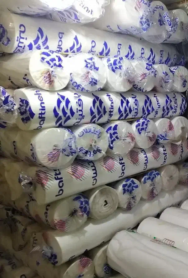 پارچه رزین دار نمدی عرض ۱/۶۰ و اسپانباند برش خورده|عمده‌فروشی|تهران, حسن‌آباد|دیوار