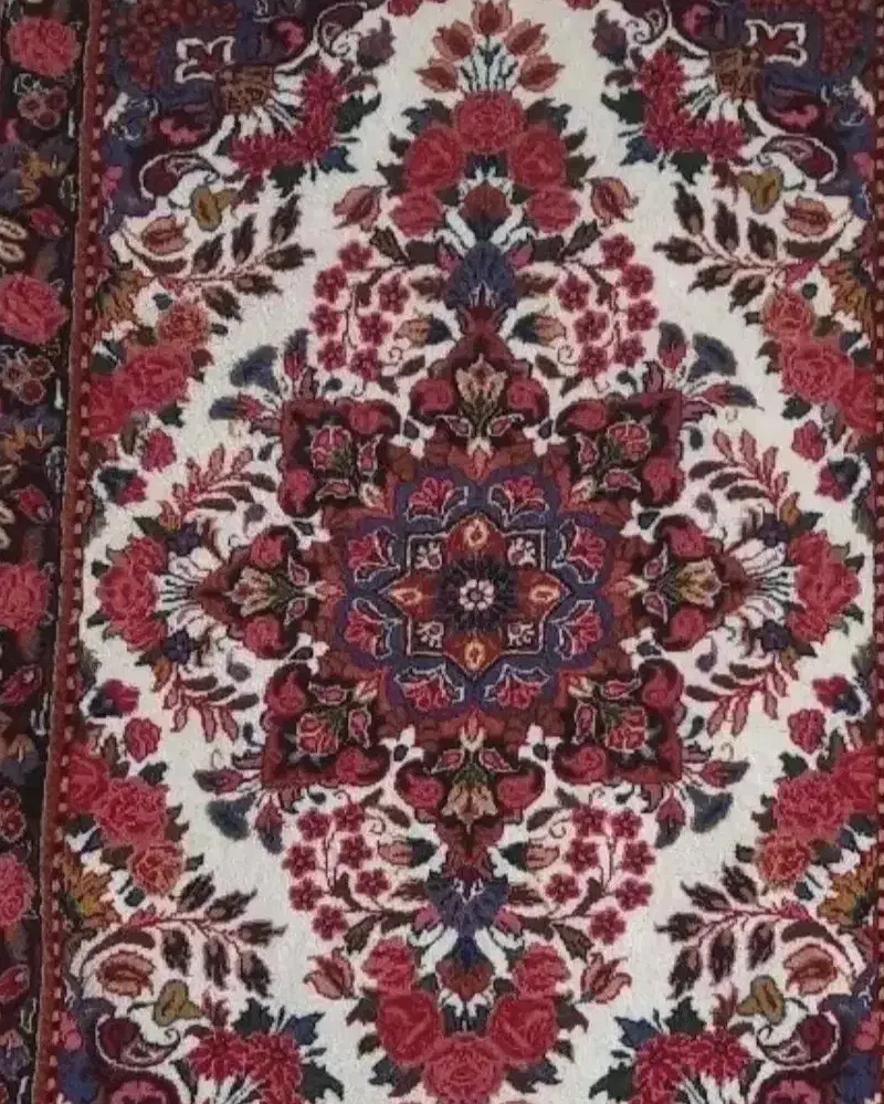 نخ و نقشه پشتی|تابلو فرش|ملایر, |دیوار