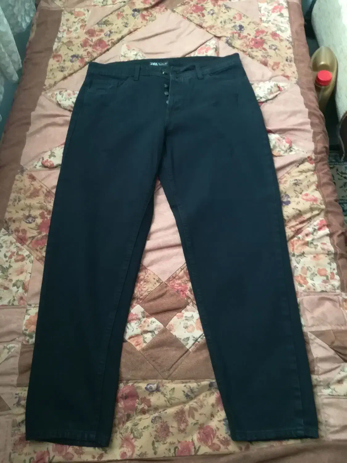 شلوار جین مشکی زارا|لباس|گرگان, |دیوار