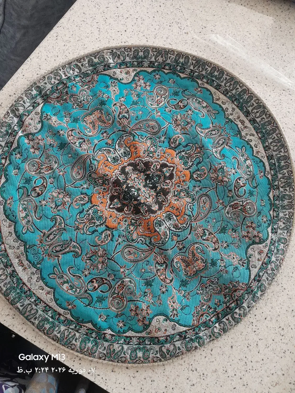 ترمه ۶۵تومن|گلیم، جاجیم، گبه|یزد, |دیوار