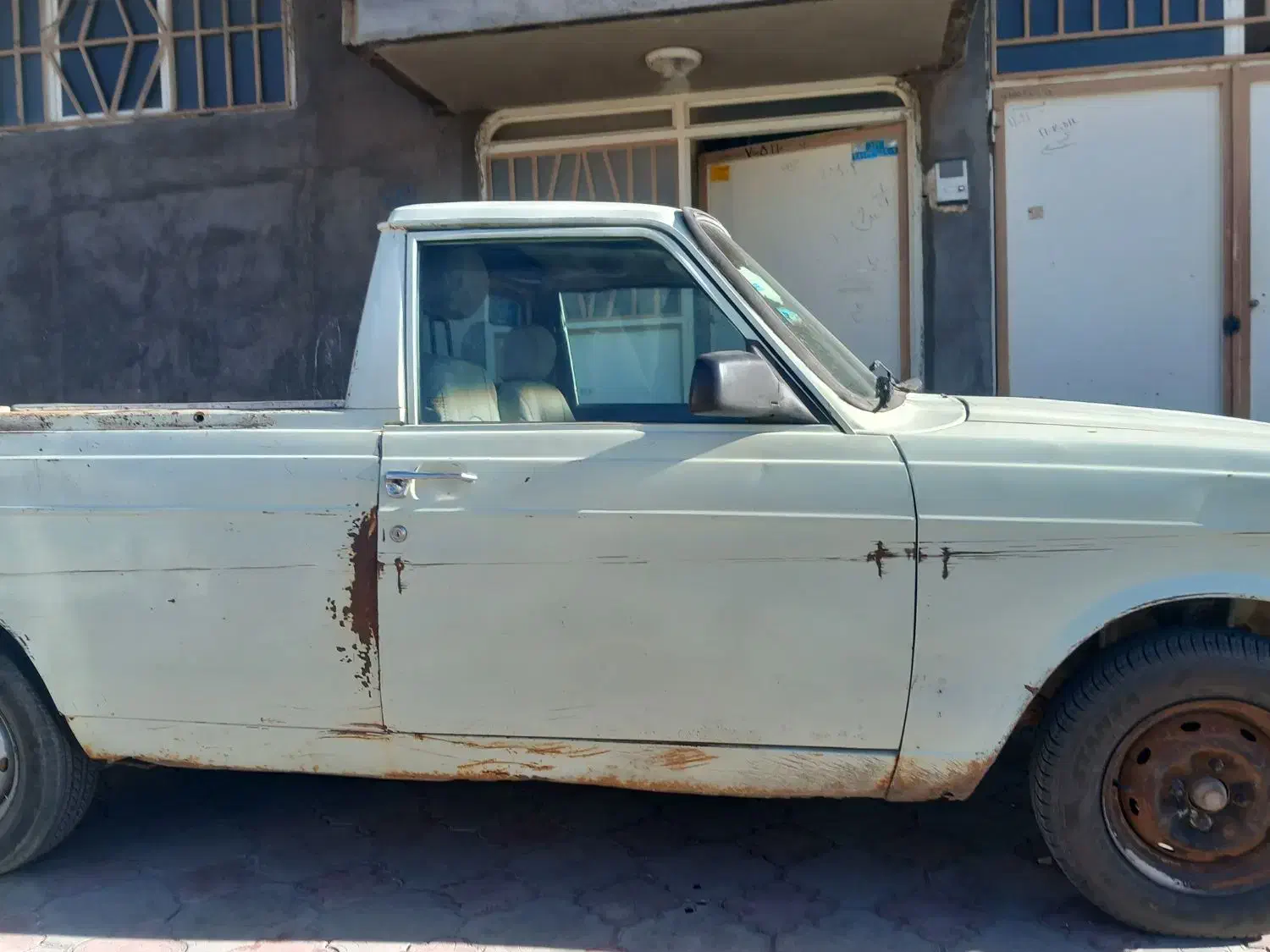 وانت ۸۹بدون رنگ شاسی سالم|خودرو سواری و وانت|سیرجان, |دیوار