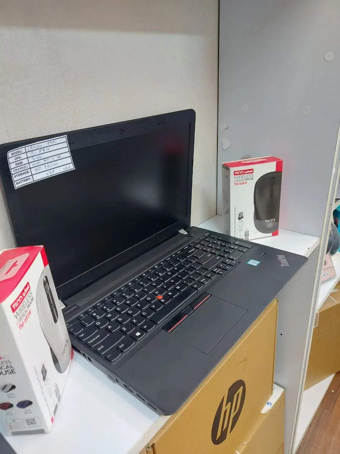 لپتاپcore i5نسل7رم8هاردssd  کاملانوباکارتن‌15.6|رایانه همراه|تهران, پونک|دیوار