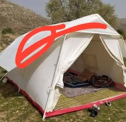 چادر سفید|کوهنوردی و کمپینگ|جهرم, |دیوار