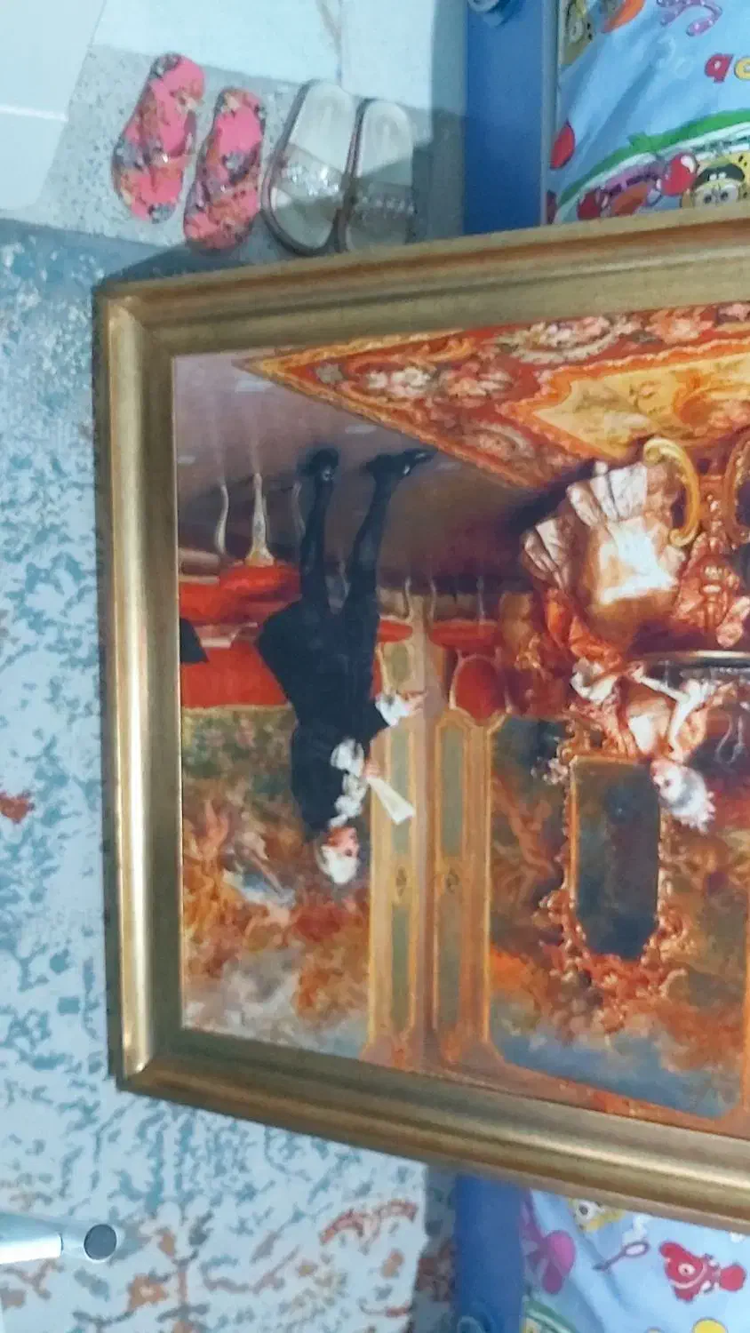 تابلو مخمل در حد اکبند|تابلو، نقاشی، عکس|ری, اقدسیه|دیوار