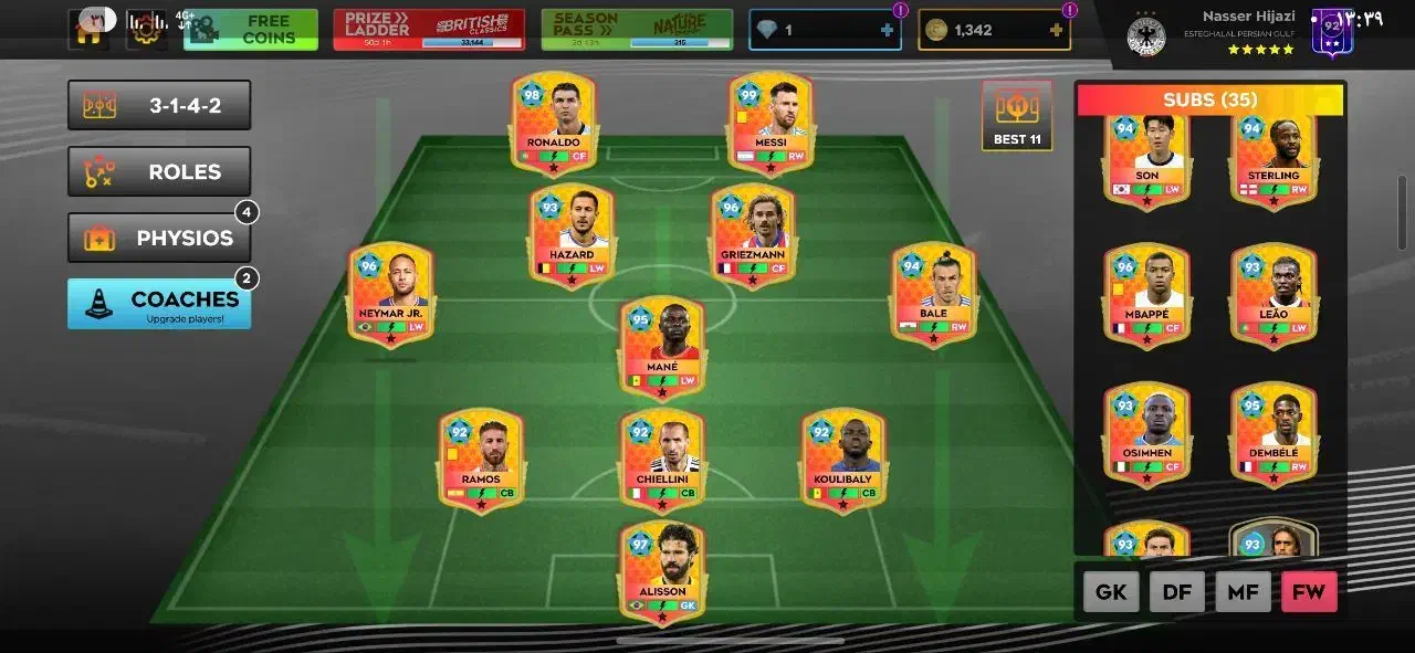 اکانت دریم لیگ مکث|کنسول، بازی ویدئویی و آنلاین|کوهین, |دیوار