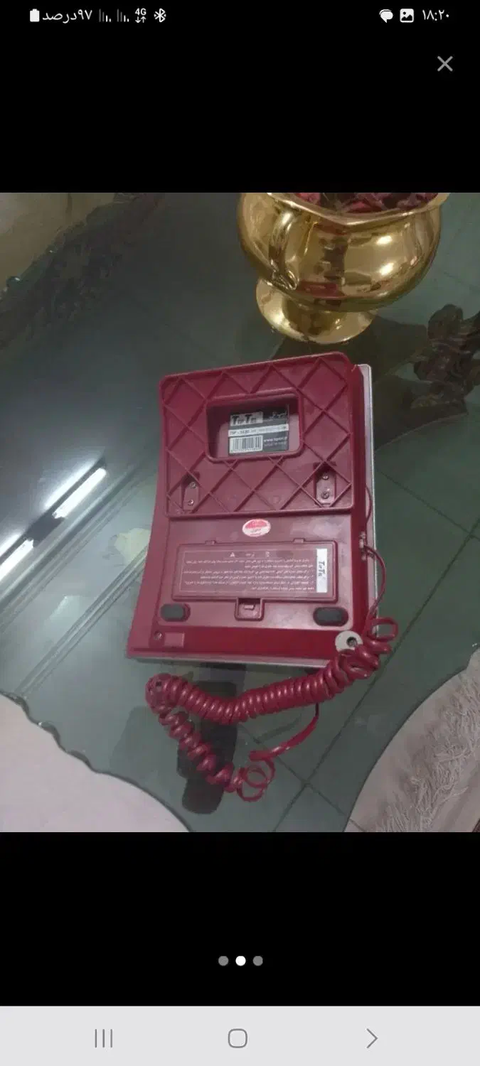 یک عددگوشی تلفن رومیزی نو|تلفن رومیزی|یزد, |دیوار
