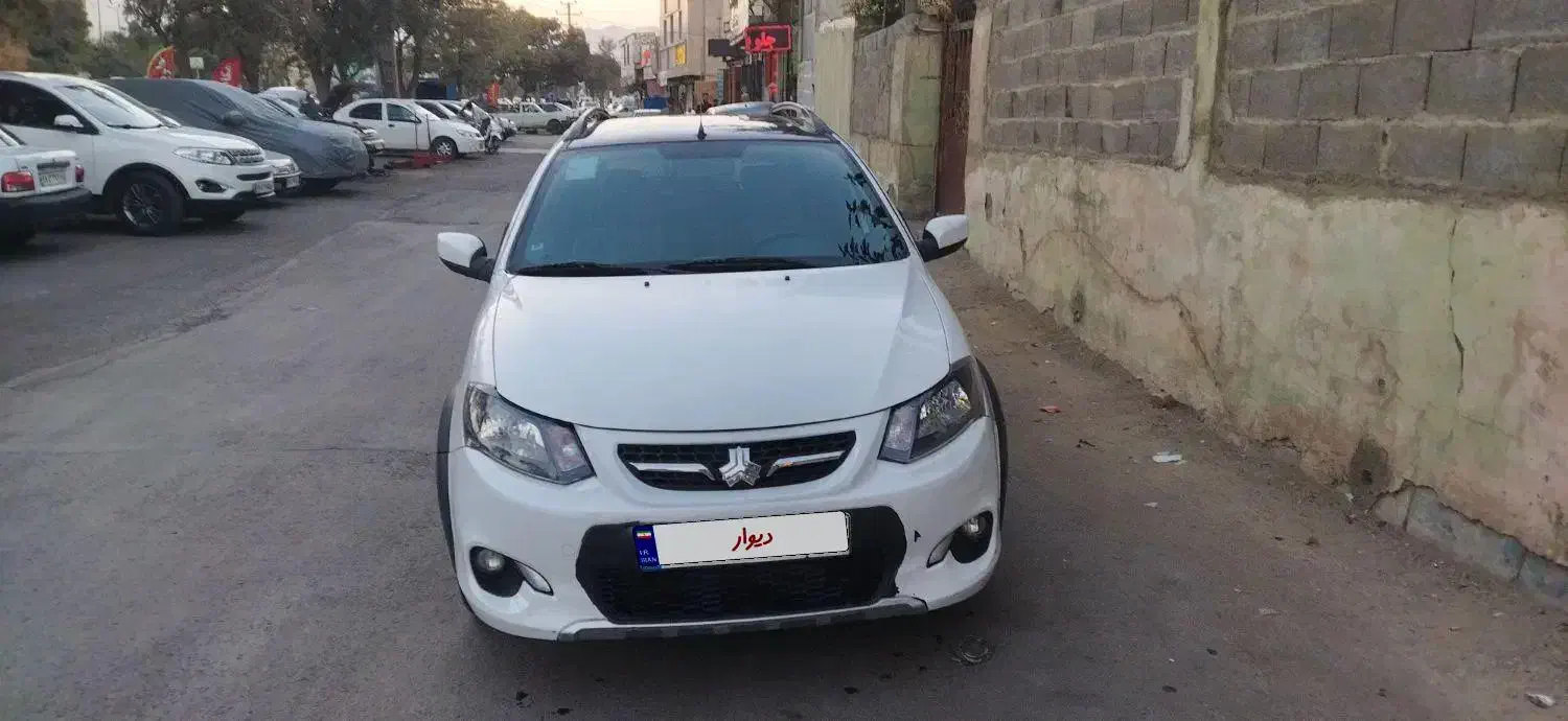 کوییک r مدل 99بدون رنگ  و ضربه سفید مشکی|خودرو سواری و وانت|همدان, |دیوار