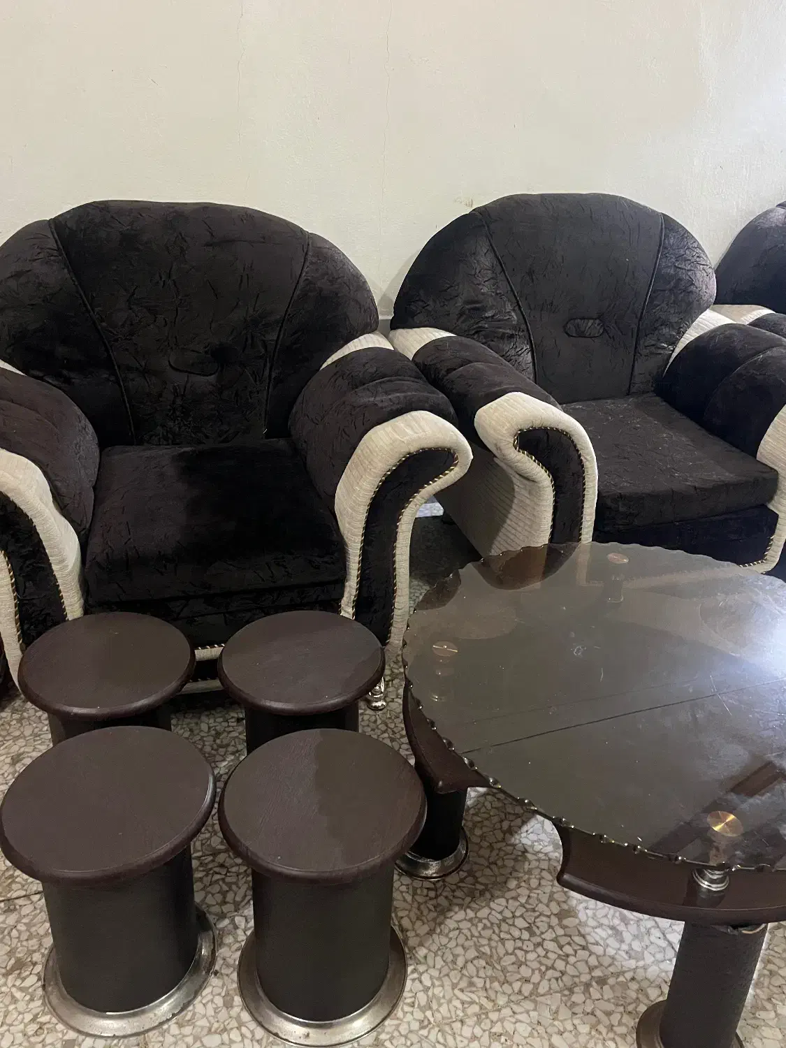 مبل ۷نفره سالم|مبلمان خانگی و میز عسلی|لنگرود, |دیوار