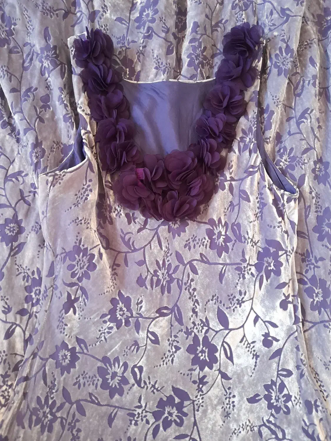 پیراهن مجلسی مخمل سایه روشن|لباس|کرمانشاه, |دیوار