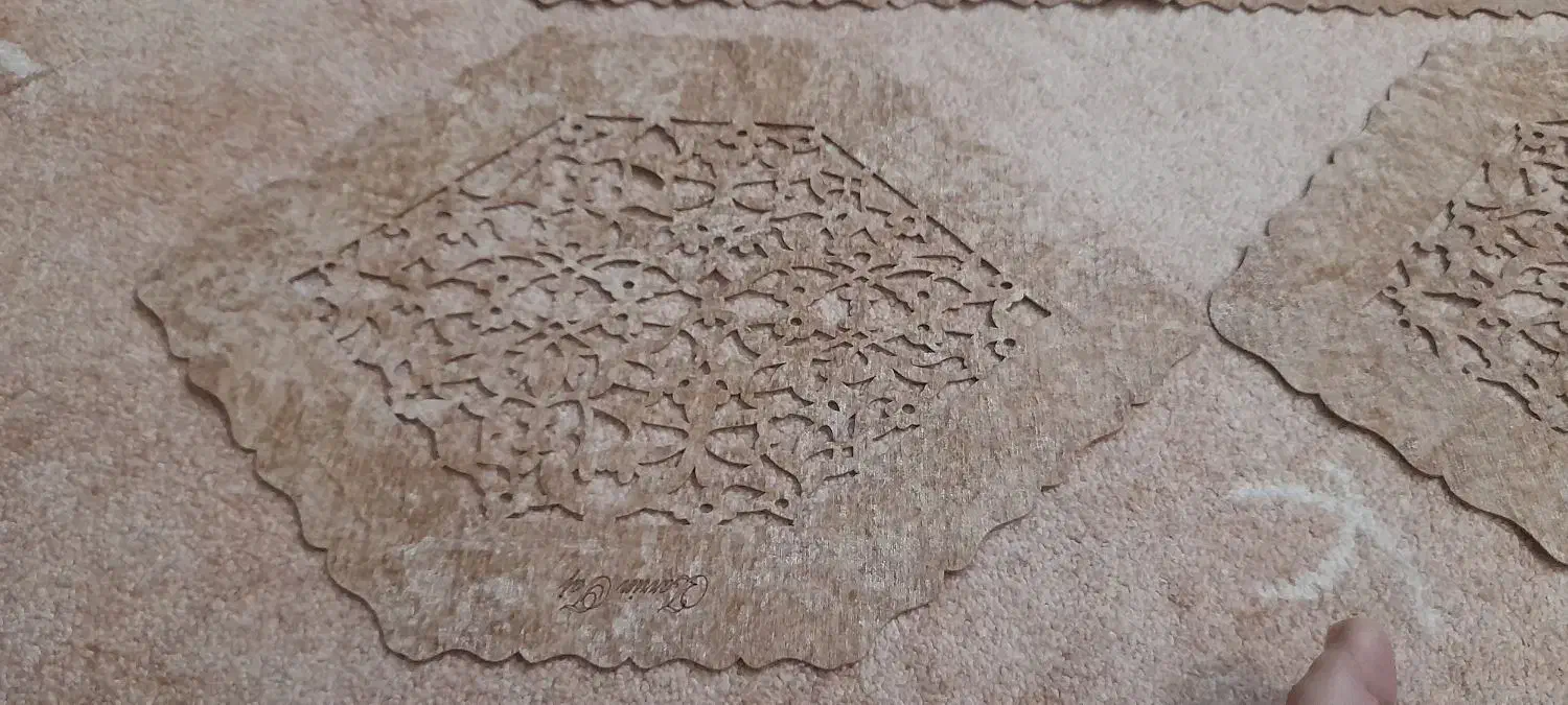 ۳عدستمال رومیزی مخمل|پرده، رانر، رومیزی|قم, انسجام|دیوار