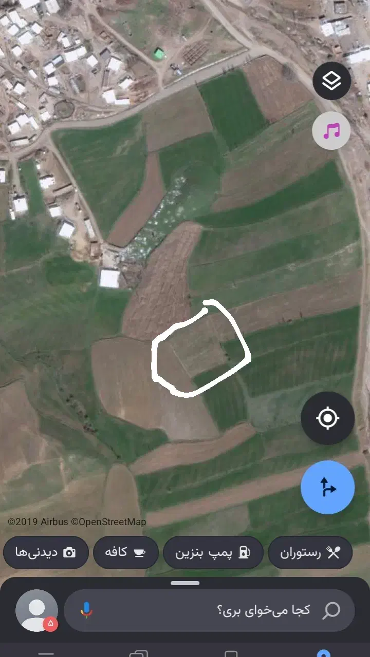 زمین نیم هکتار درروستای قره خانبیگلو|فروش زمین و ملک کلنگی|دره رود, |دیوار