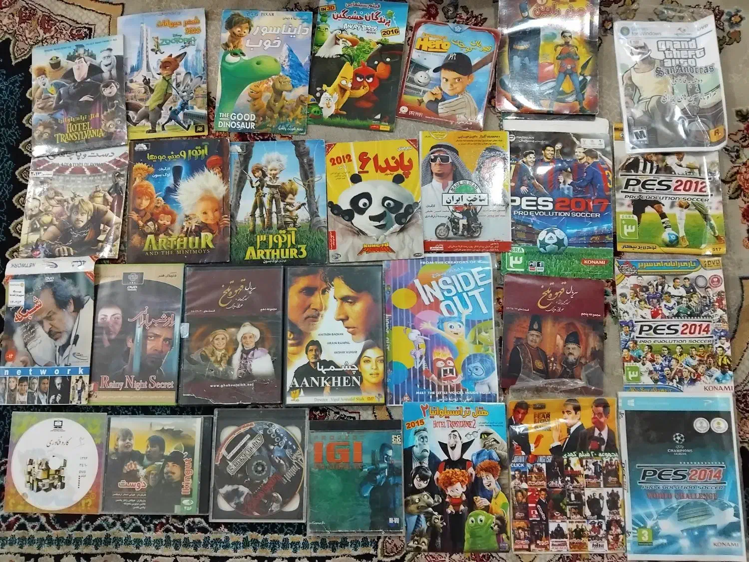 تهداد یک کارتن موزی سیدی|فیلم و موسیقی|مشهد, دوست آباد|دیوار