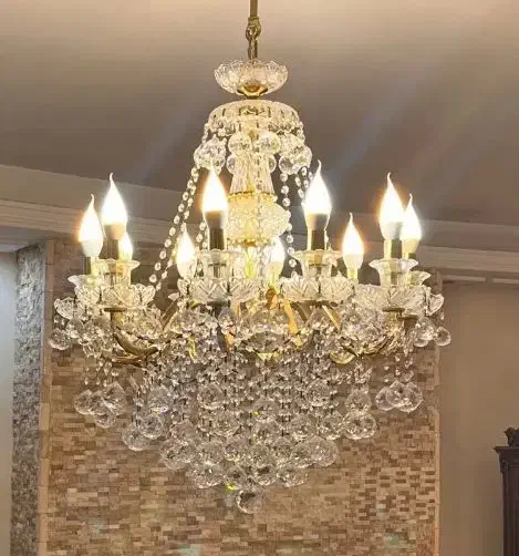 لوستر|لوستر و چراغ آویز|شیراز, شهرک گلستان|دیوار