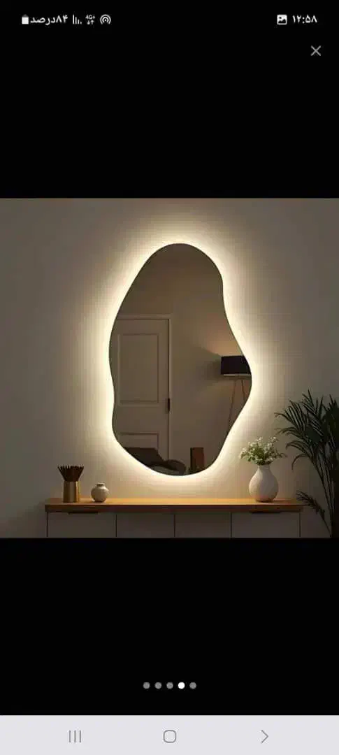 اینه بک لایت دار 100×70|آینه|کرج, باغستان|دیوار