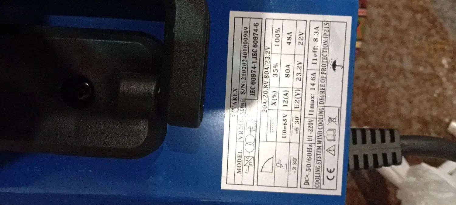 دستگاه جوش اینورتر ۱۶۰آمپر نیمه صنعتی|ابزارآلات|نوشهر, |دیوار