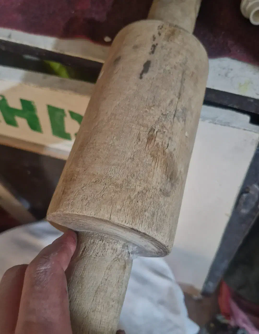 وردنه قدیمی|کلکسیون اشیاء عتیقه|فسا, |دیوار