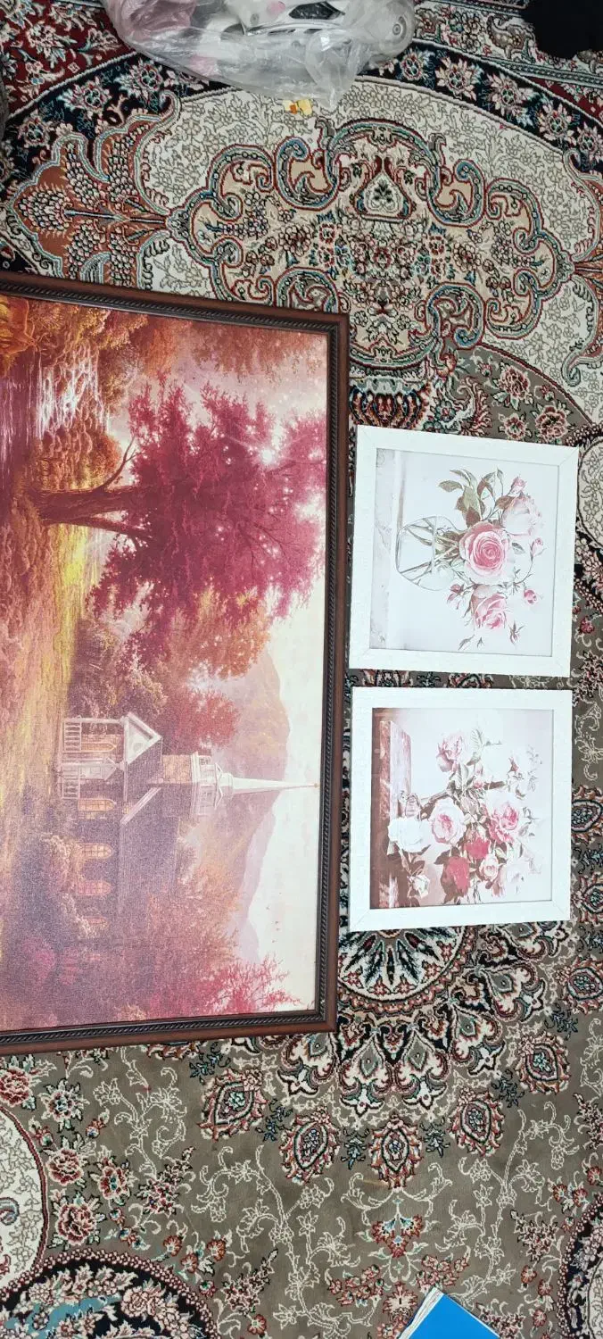 3 عدد تابلو|تابلو، نقاشی، عکس|کرمانشاه, |دیوار