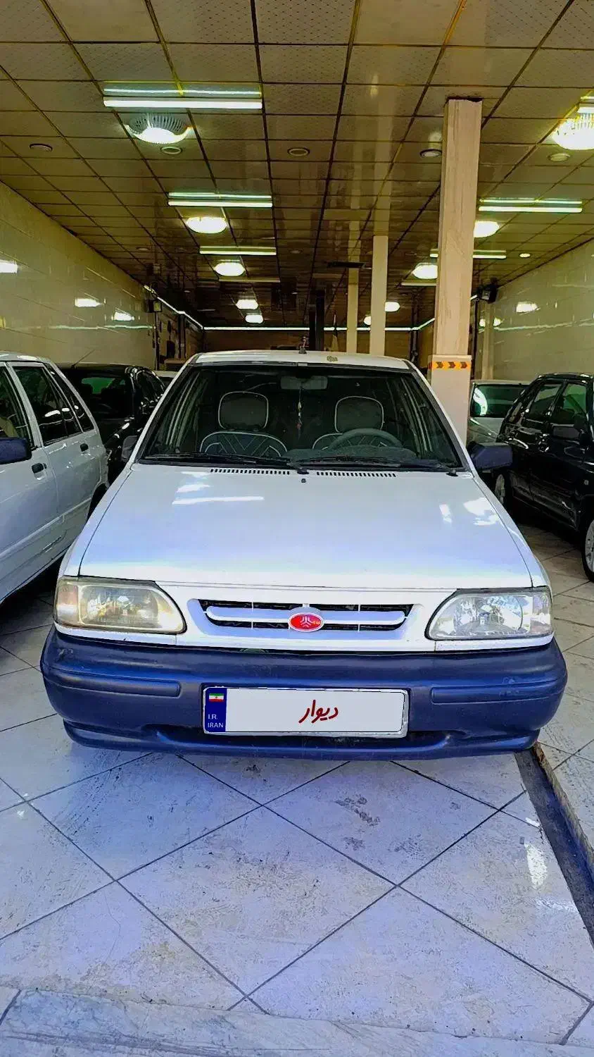پراید مدل 92 سفید ایربگ هیدرولیک|خودرو سواری و وانت|تهران, شهرک رضویه|دیوار