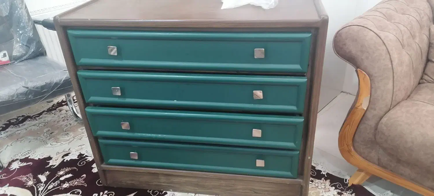 کمد دراور تخت بچه|اسباب و اثاث بچه|نیشابور, شهید جعفری|دیوار