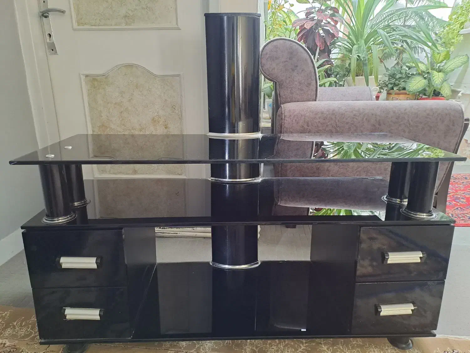 میز تلویزیون تمیز نو|میز تلویزیون|دورود, |دیوار