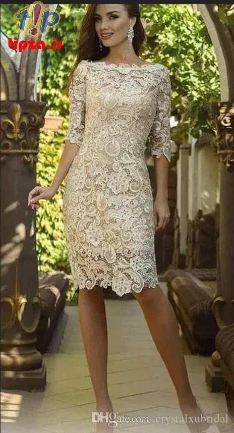 پیرهن گیپور سفید نونو|لباس|بروجرد, |دیوار