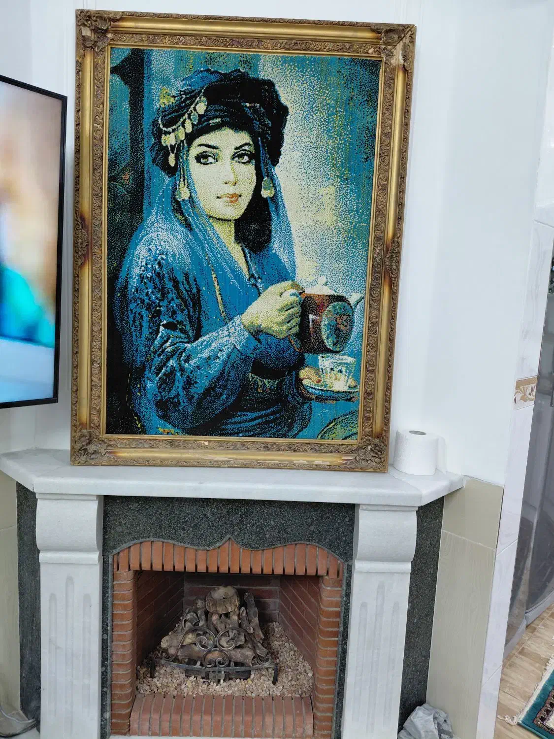 تابلو قالیچه|تابلو فرش|حمیدیا, |دیوار