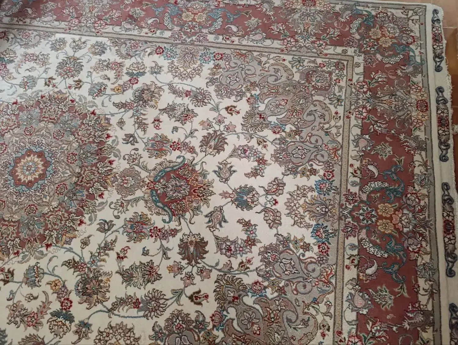 فرش دستبافت 6متری جفت|فرش|کرج, برغان|دیوار